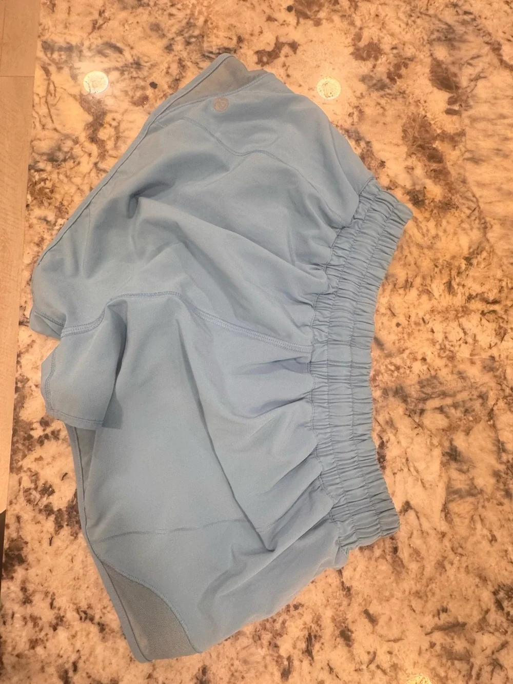 lululemon athletica Light Blue Women's Running Shorts